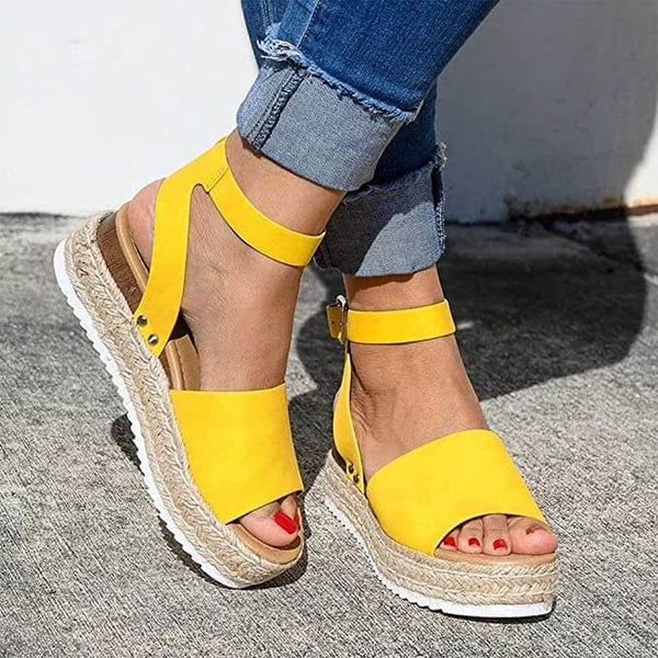 Damen Sommersandalen Flach Bequem Elegant - Image 18