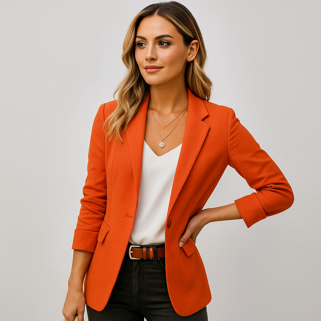 Damen Blazer tailliert Slim Fit figurbetont - Image 3