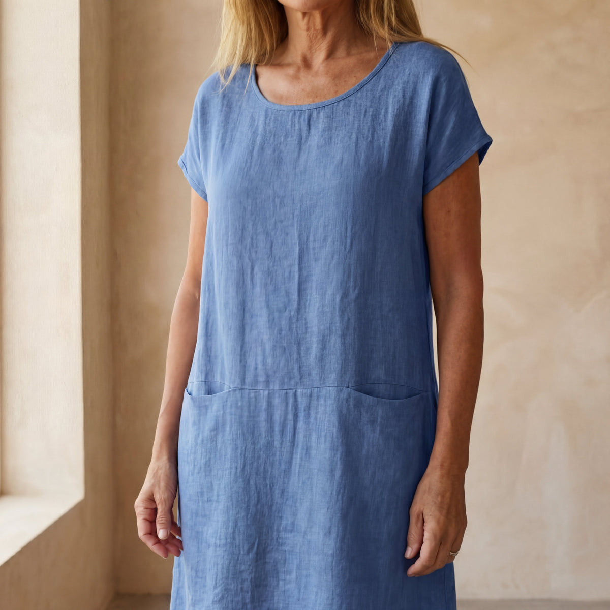 Damen Baumwolle Boho Kleid - Image 4