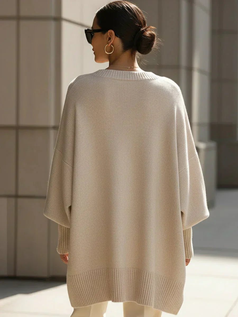 Damen Pullover Elegant Strickpullover Zeitlos - Image 2