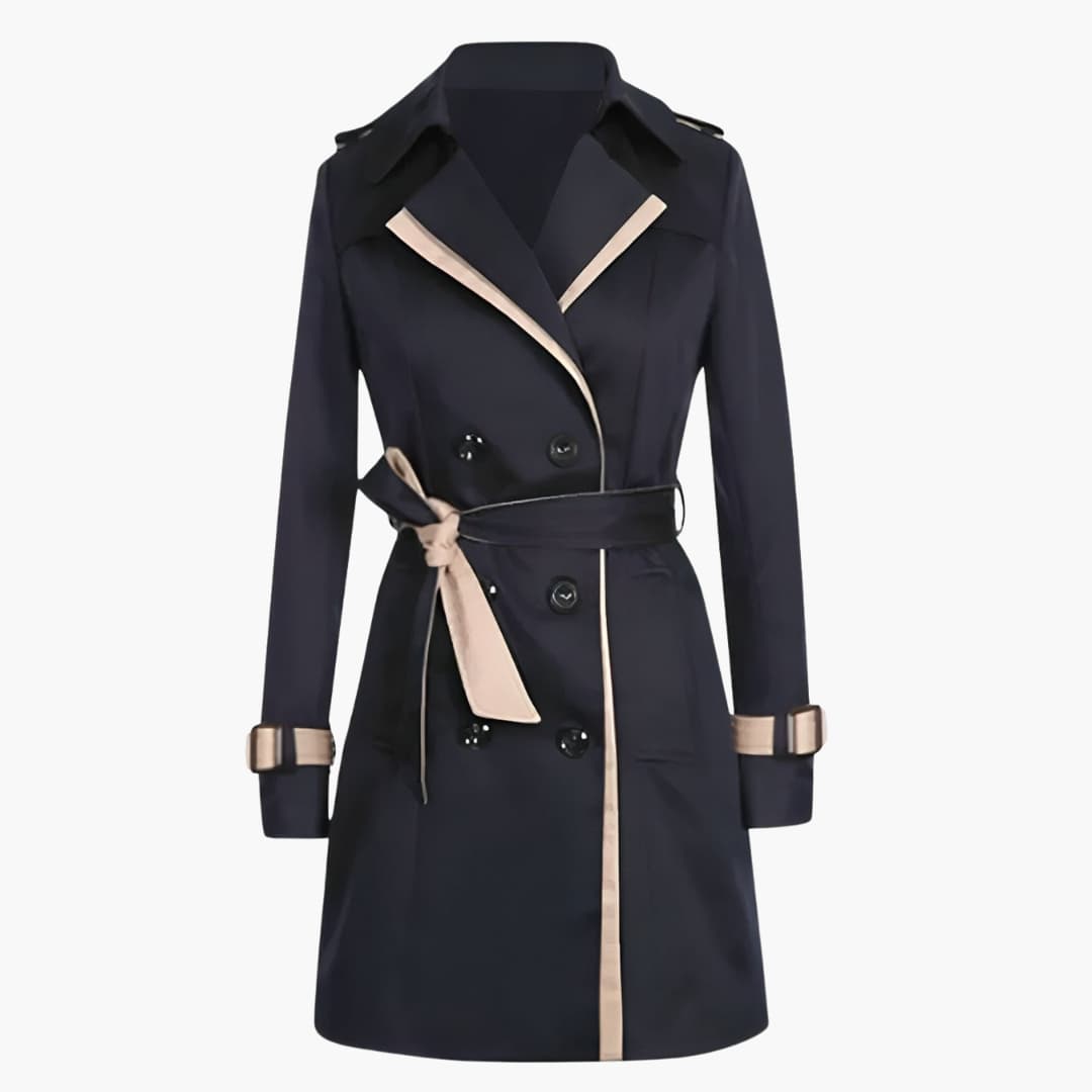 Damen Trenchcoat klassisch mit Gürtel