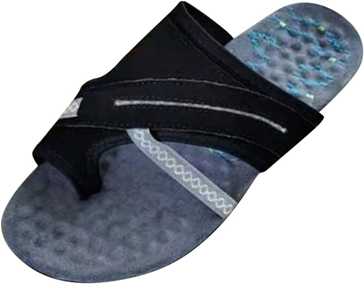 Orthopädische Hausschuhe Unisex bequeme Pantoffeln Fußgewölbestütze - Image 2