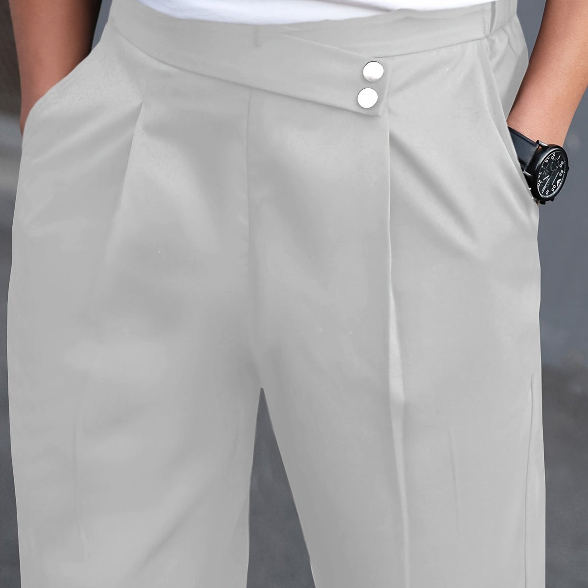Herren Bundfaltenhose Elegante Winterhose Maßgeschneidert - Image 21