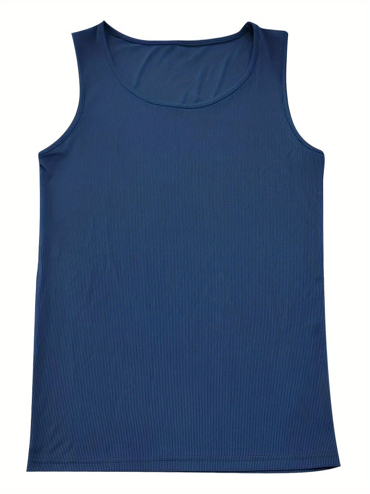 Herren Baumwoll Tank Top gerippt Slim Fit - Image 8