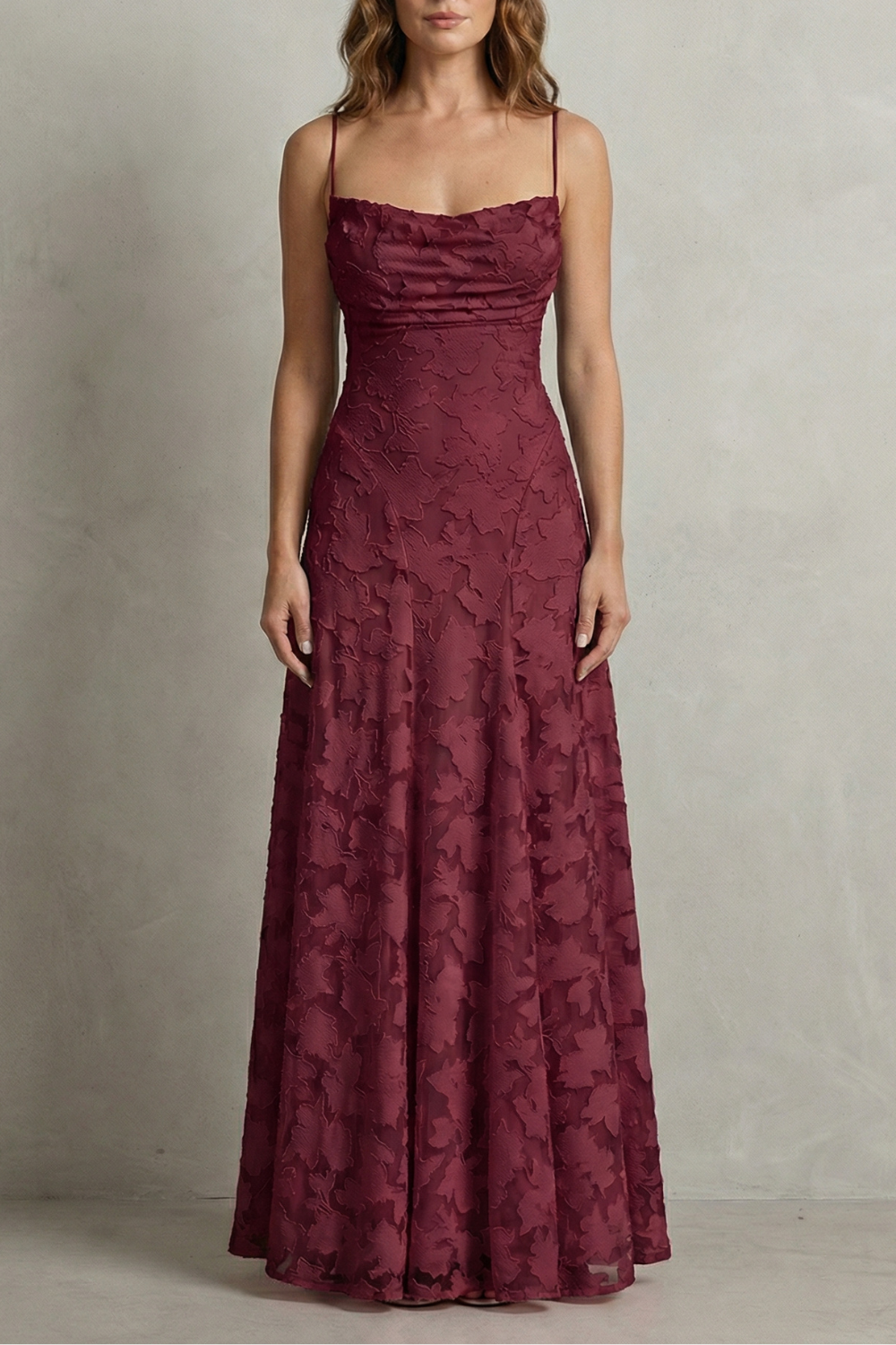 Damen Ärmelloses Maxikleid Geblümt Hochzeitsgast - Image 6