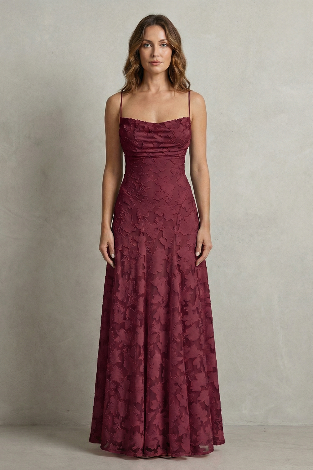Damen Ärmelloses Maxikleid Geblümt Hochzeitsgast - Image 5
