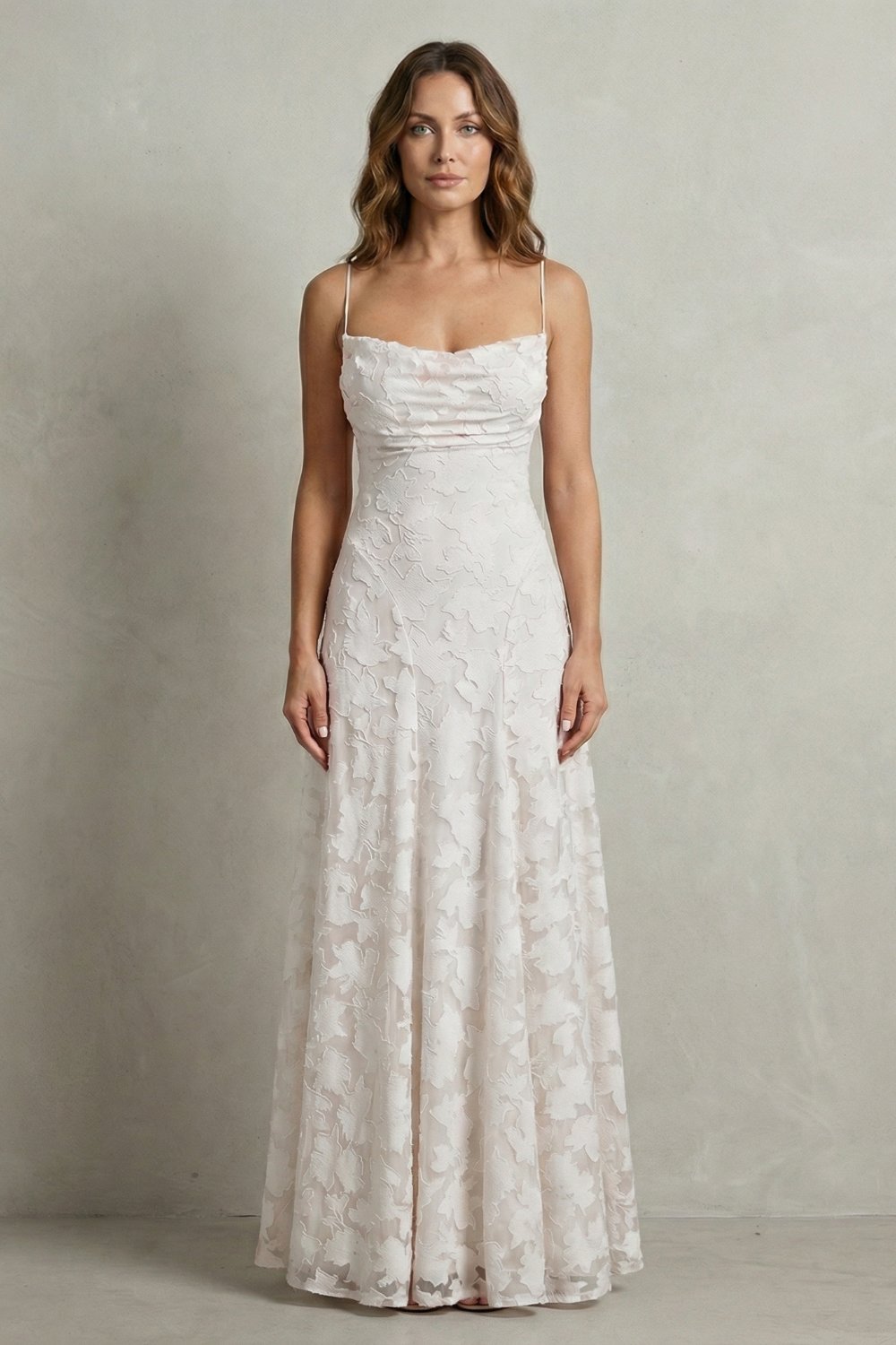 Damen Ärmelloses Maxikleid Geblümt Hochzeitsgast - Image 7