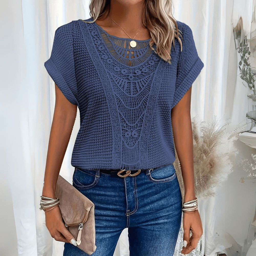 Damen Bluse Ibiza-Stil - Image 4