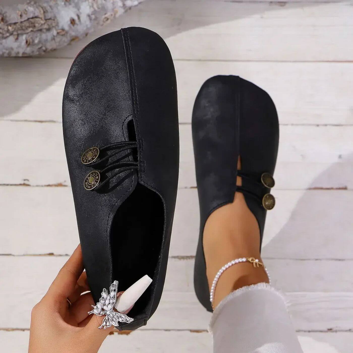 Damen Orthopädische Schuhe Komfort