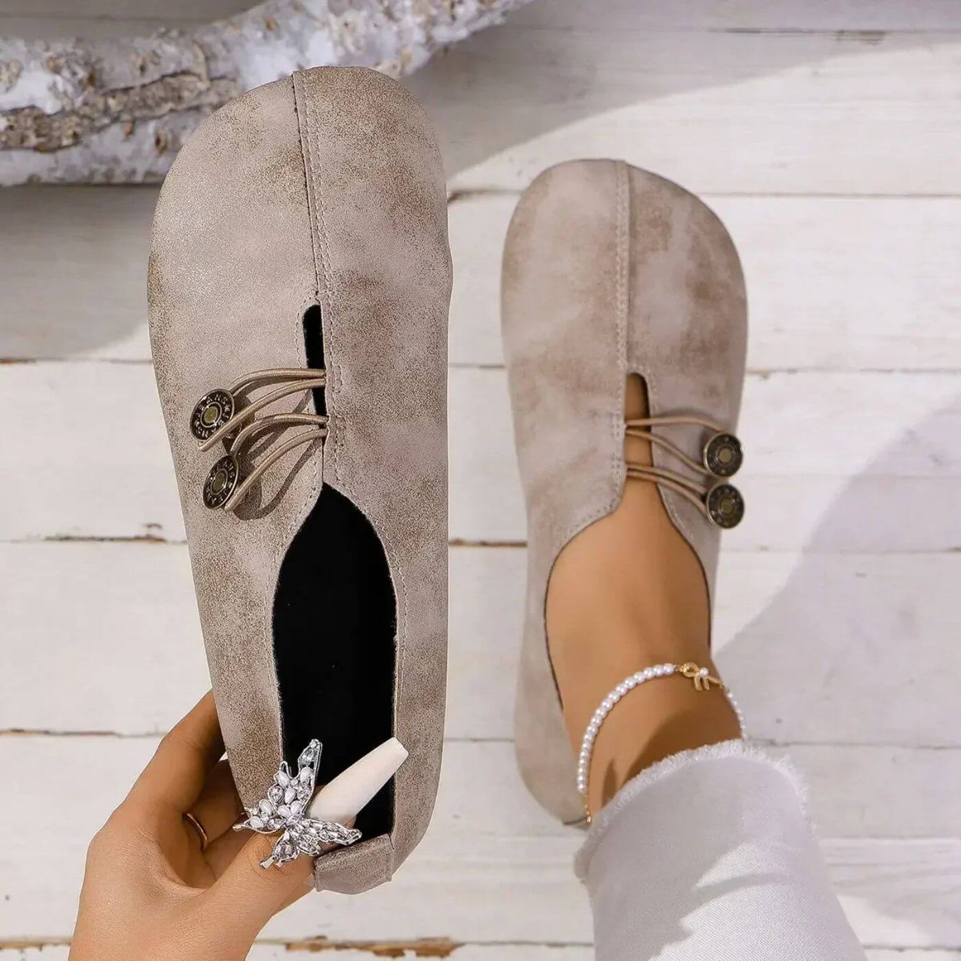 Damen Orthopädische Schuhe Komfort - Image 6