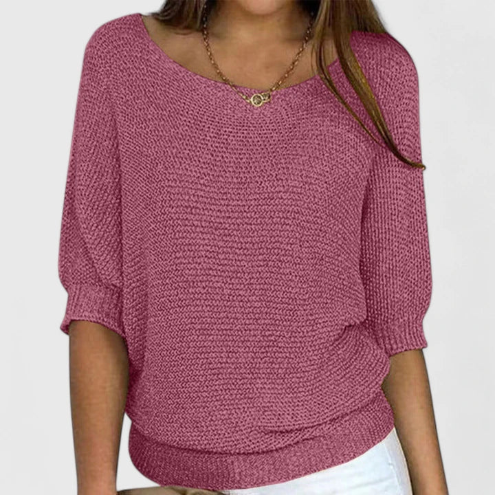Damen Strickpullover Weich Bequem - Image 3