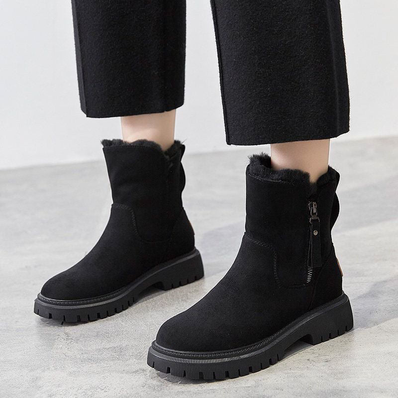 Damen Bequeme Stiefeletten Orthopädische Komfort Ankle Boots - Image 6