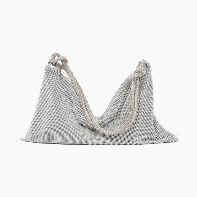 Damen Glitzer Clutch Strass Abendtasche - Image 3