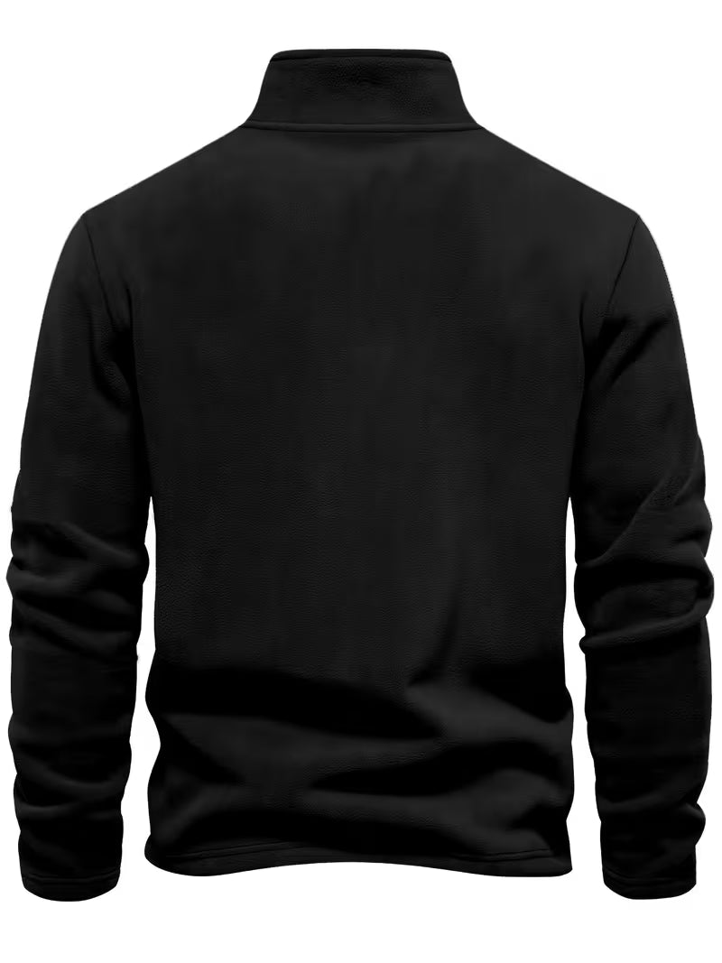 Herren Fleece Reißverschluss Pullover - Image 12