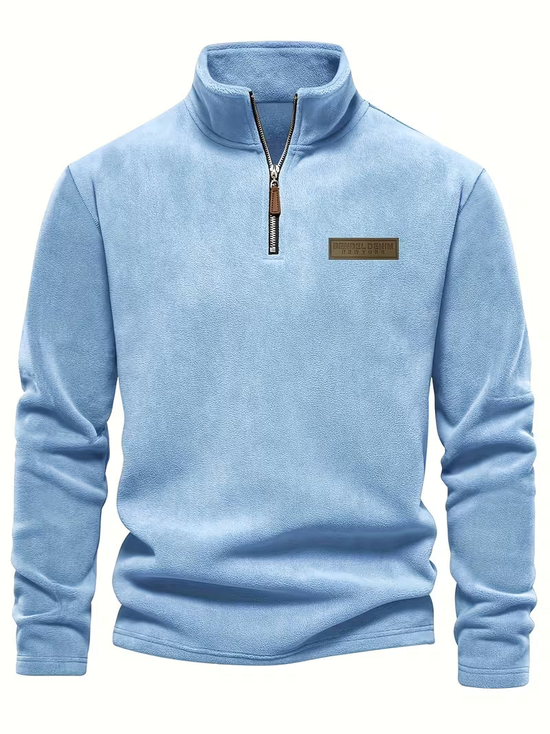 Herren Fleece Reißverschluss Pullover - Image 16