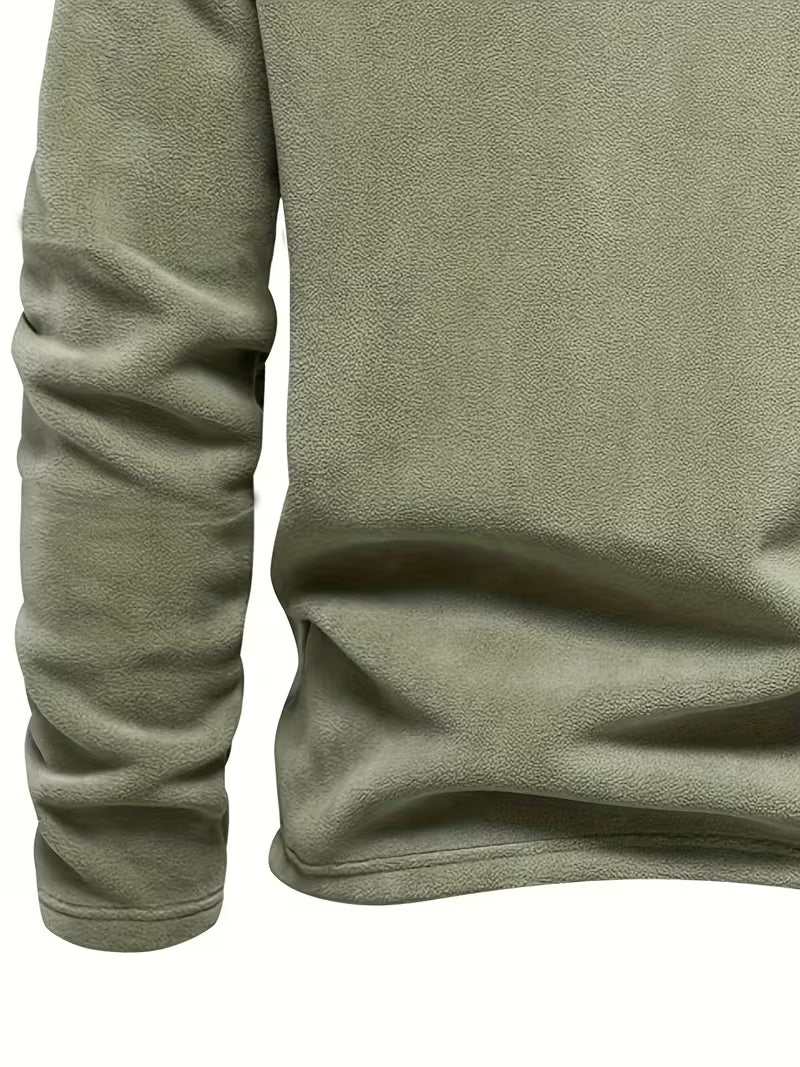 Herren Fleece Reißverschluss Pullover - Image 24