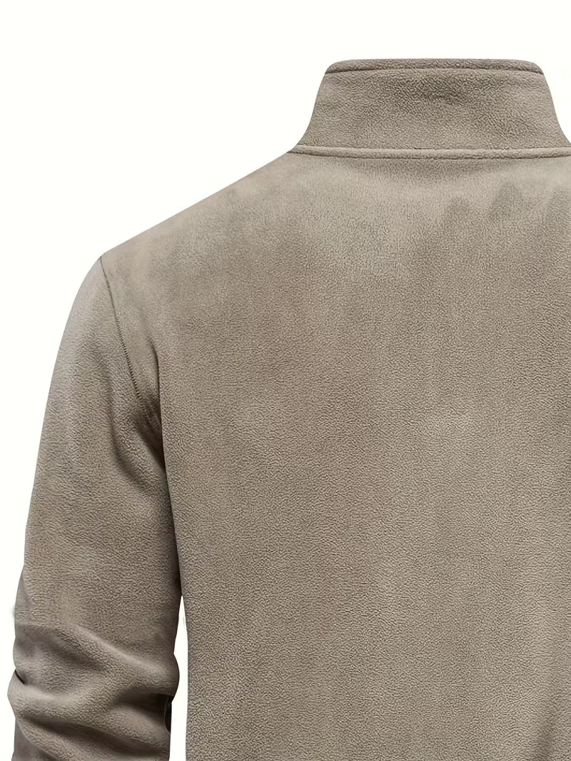 Herren Fleece Reißverschluss Pullover - Image 40