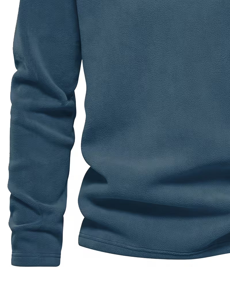 Herren Fleece Reißverschluss Pullover - Image 49