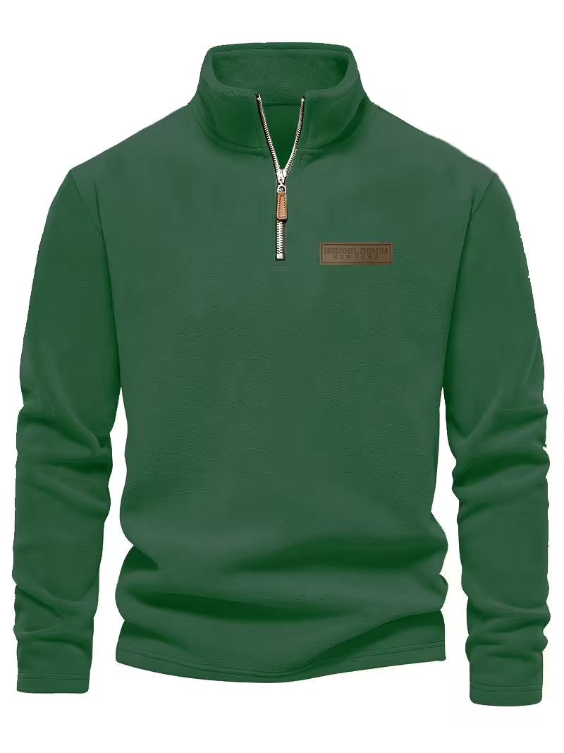 Herren Fleece Reißverschluss Pullover - Image 51