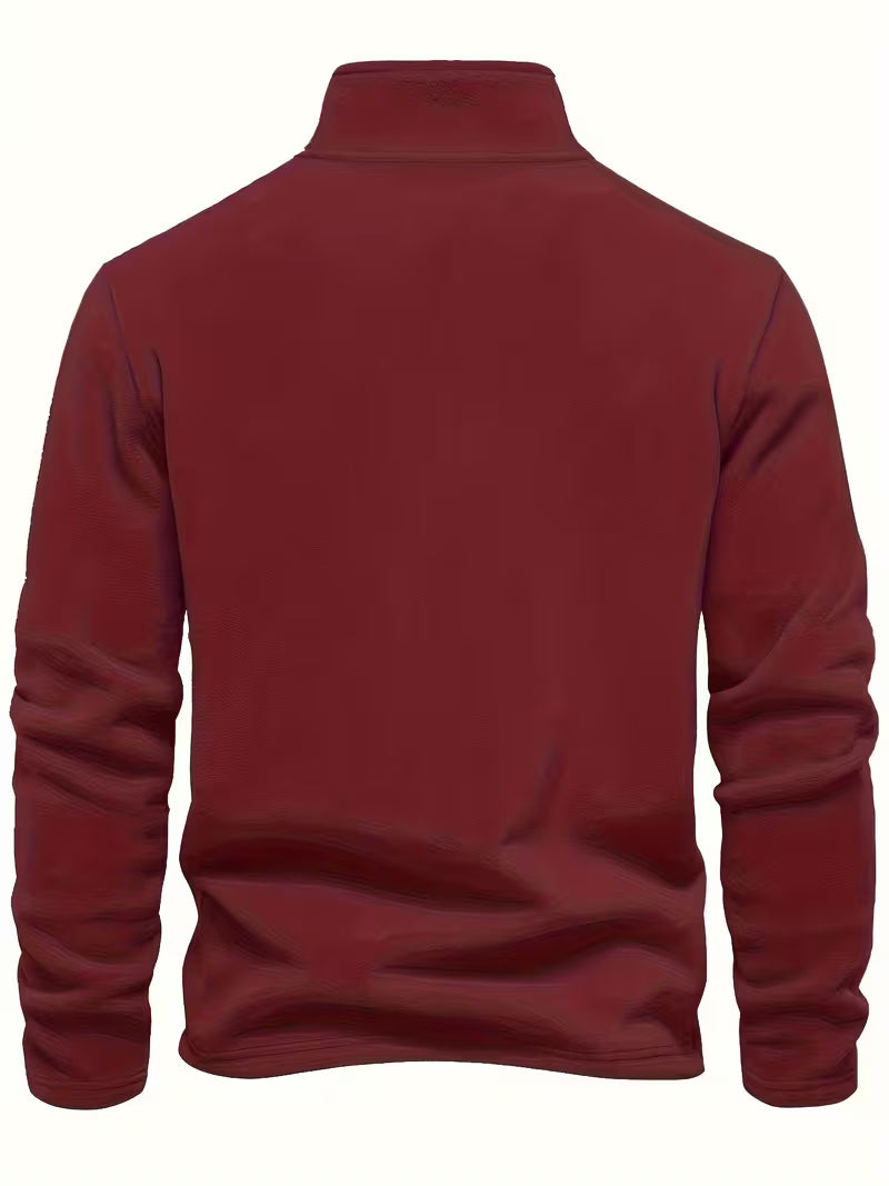 Herren Fleece Reißverschluss Pullover - Image 57