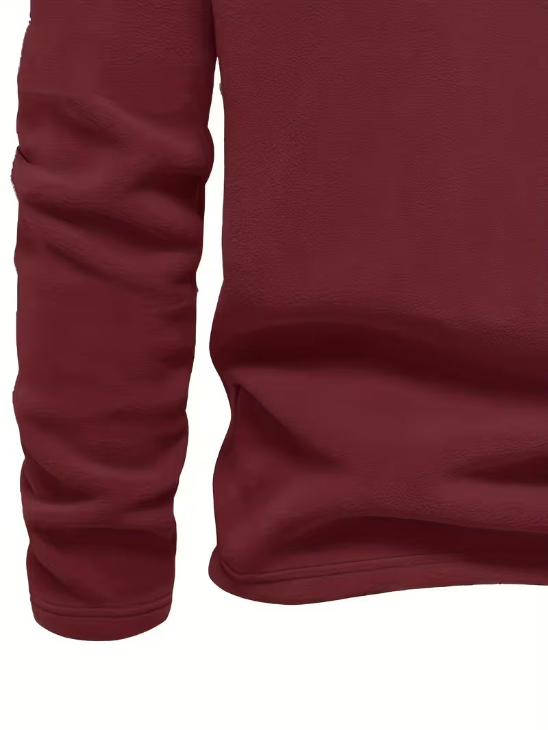 Herren Fleece Reißverschluss Pullover - Image 59