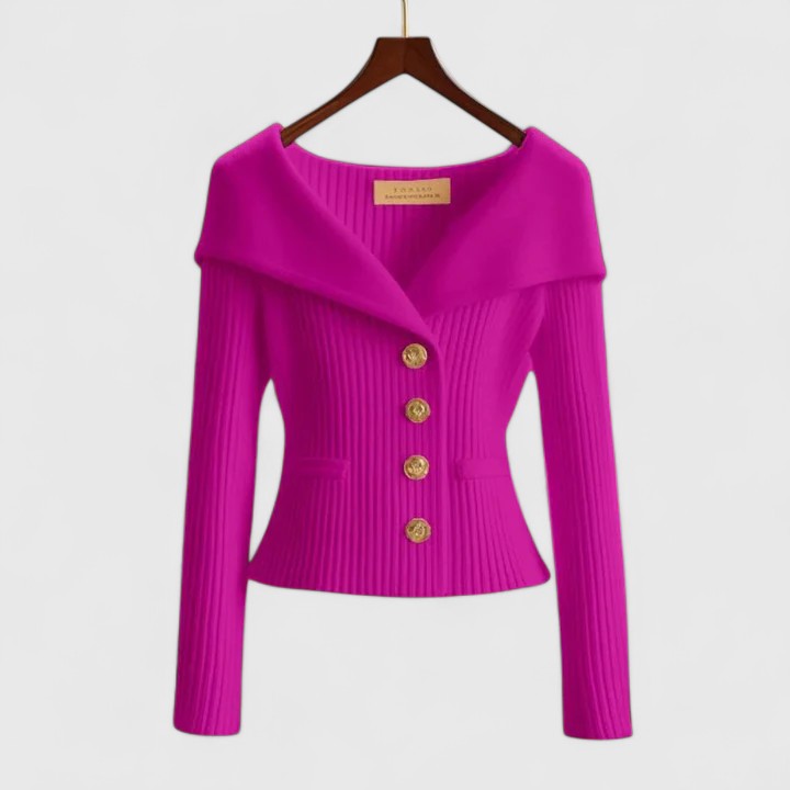 Damen Strickjacke Elegant Cardigan