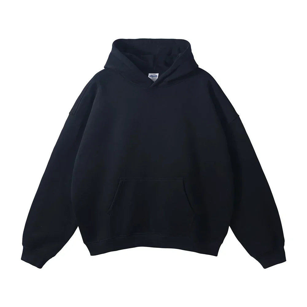 Herren Relaxed Fit Pullover Hoodie mit Kängurutasche - Image 5