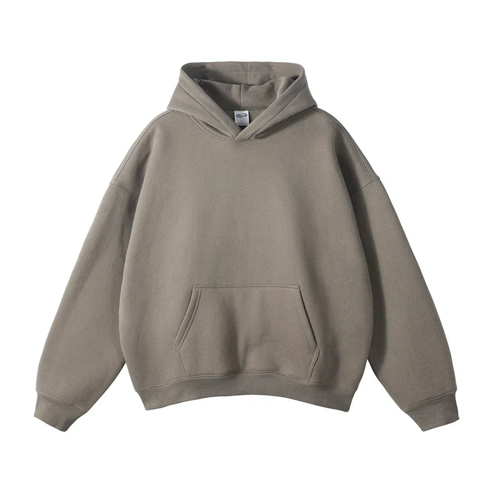 Herren Relaxed Fit Pullover Hoodie mit Kängurutasche - Image 17