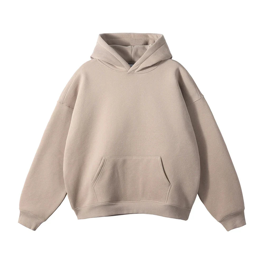 Herren Relaxed Fit Pullover Hoodie mit Kängurutasche - Image 21