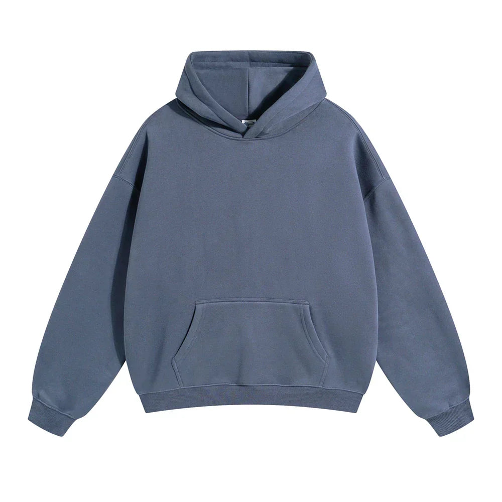 Herren Relaxed Fit Pullover Hoodie mit Kängurutasche - Image 24