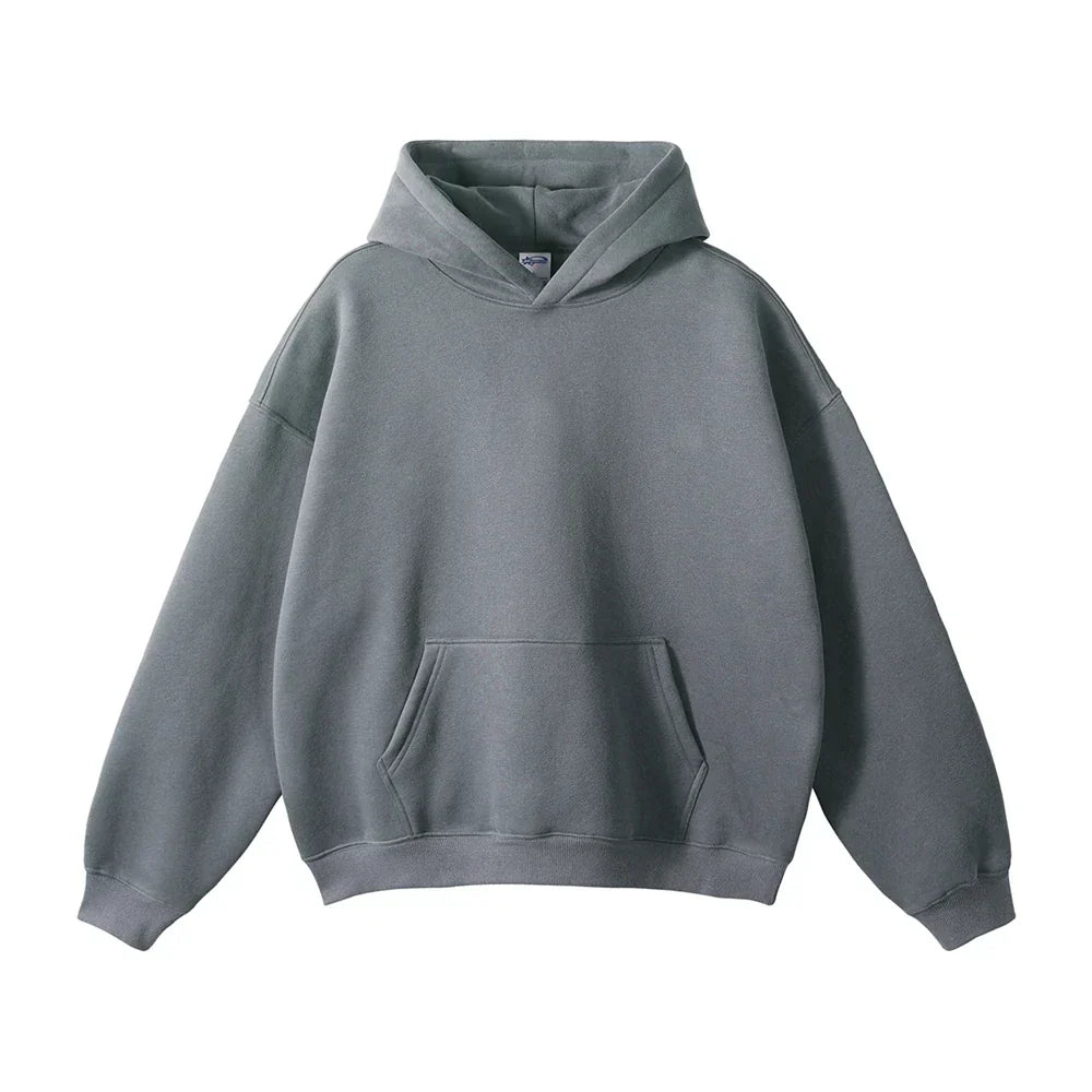 Herren Relaxed Fit Pullover Hoodie mit Kängurutasche - Image 25