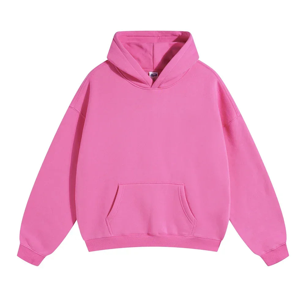 Herren Relaxed Fit Pullover Hoodie mit Kängurutasche - Image 4