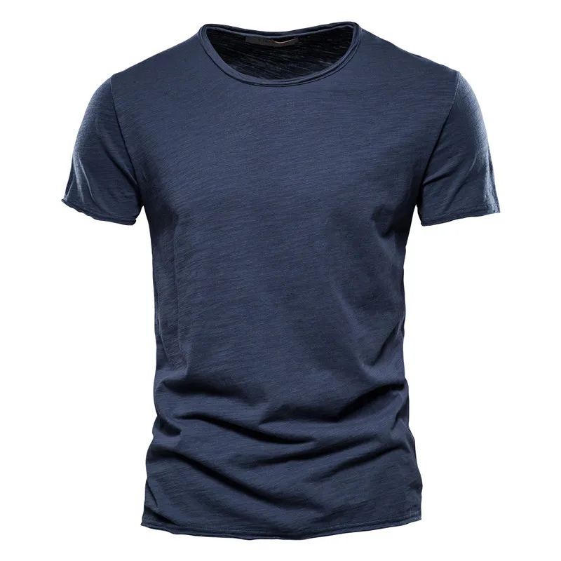Herren Baumwoll T-Shirt Sommer Atmungsaktiv - Image 6