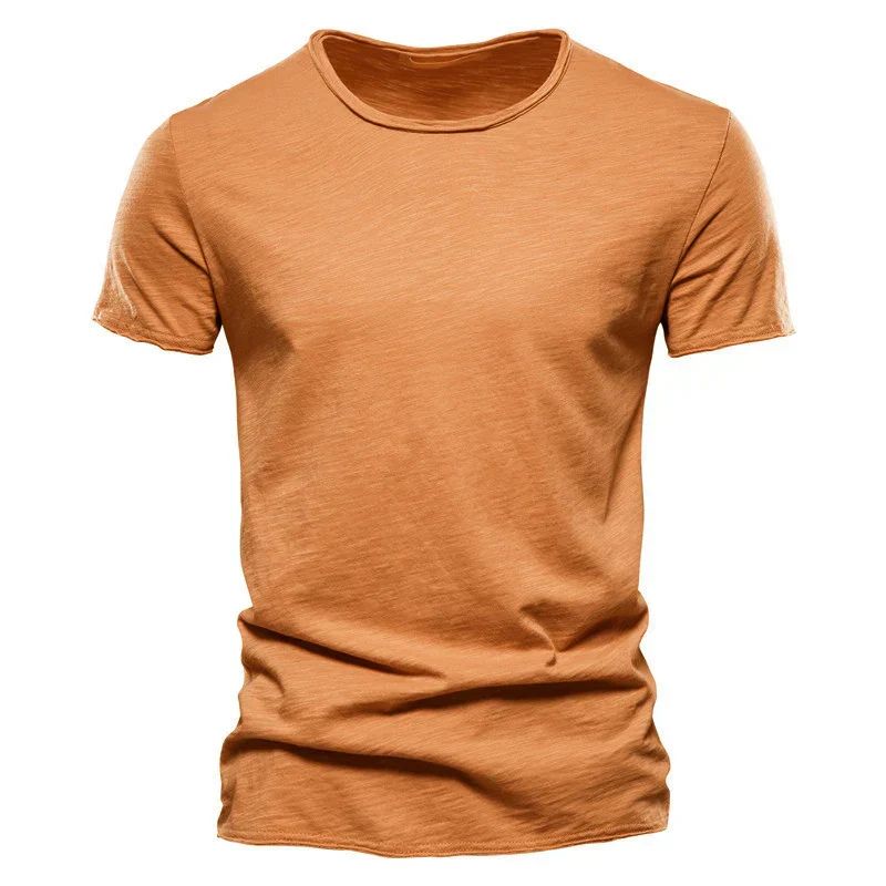 Herren Baumwoll T-Shirt Sommer Atmungsaktiv - Image 4
