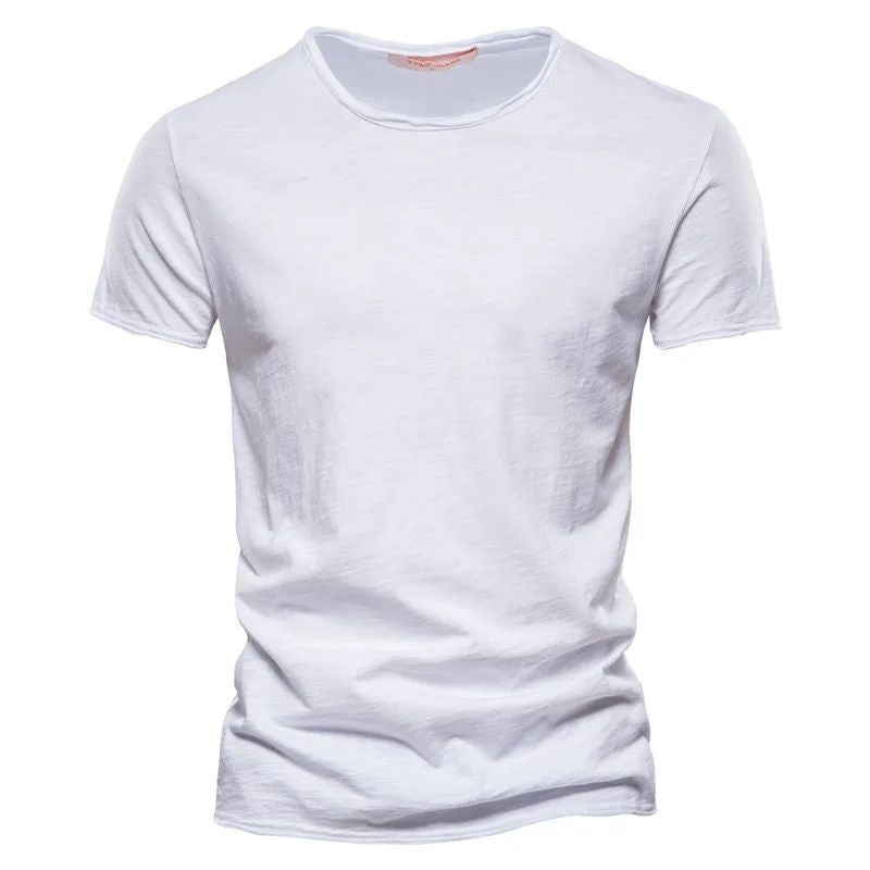 Herren Baumwoll T-Shirt Sommer Atmungsaktiv - Image 9