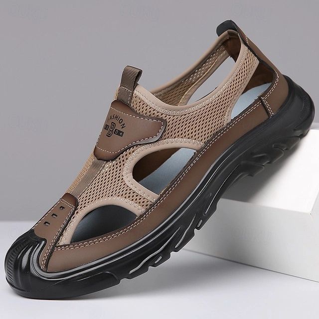 Herren Sommersandalen Atmungsaktiv Leicht Bequem