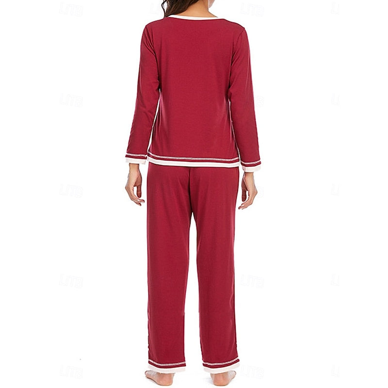 Damen Loungewear Set Zweiteiler bequem - Image 2