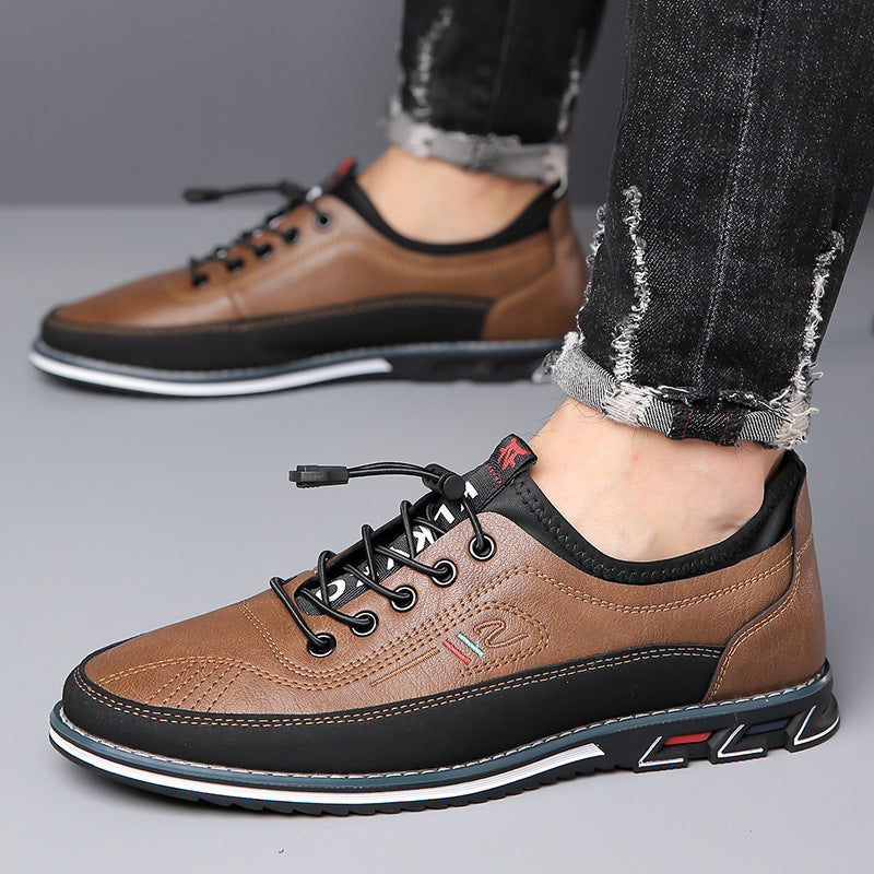 Herren Orthopädische Komfortschuhe Klassische Schnürschuhe Leder - Image 6