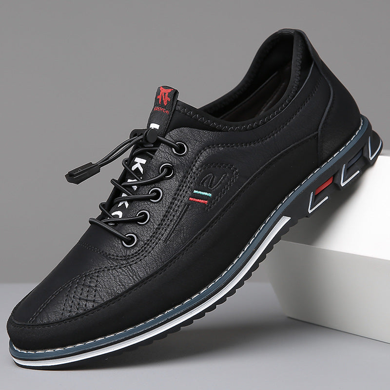 Herren Orthopädische Komfortschuhe Klassische Schnürschuhe Leder - Image 13