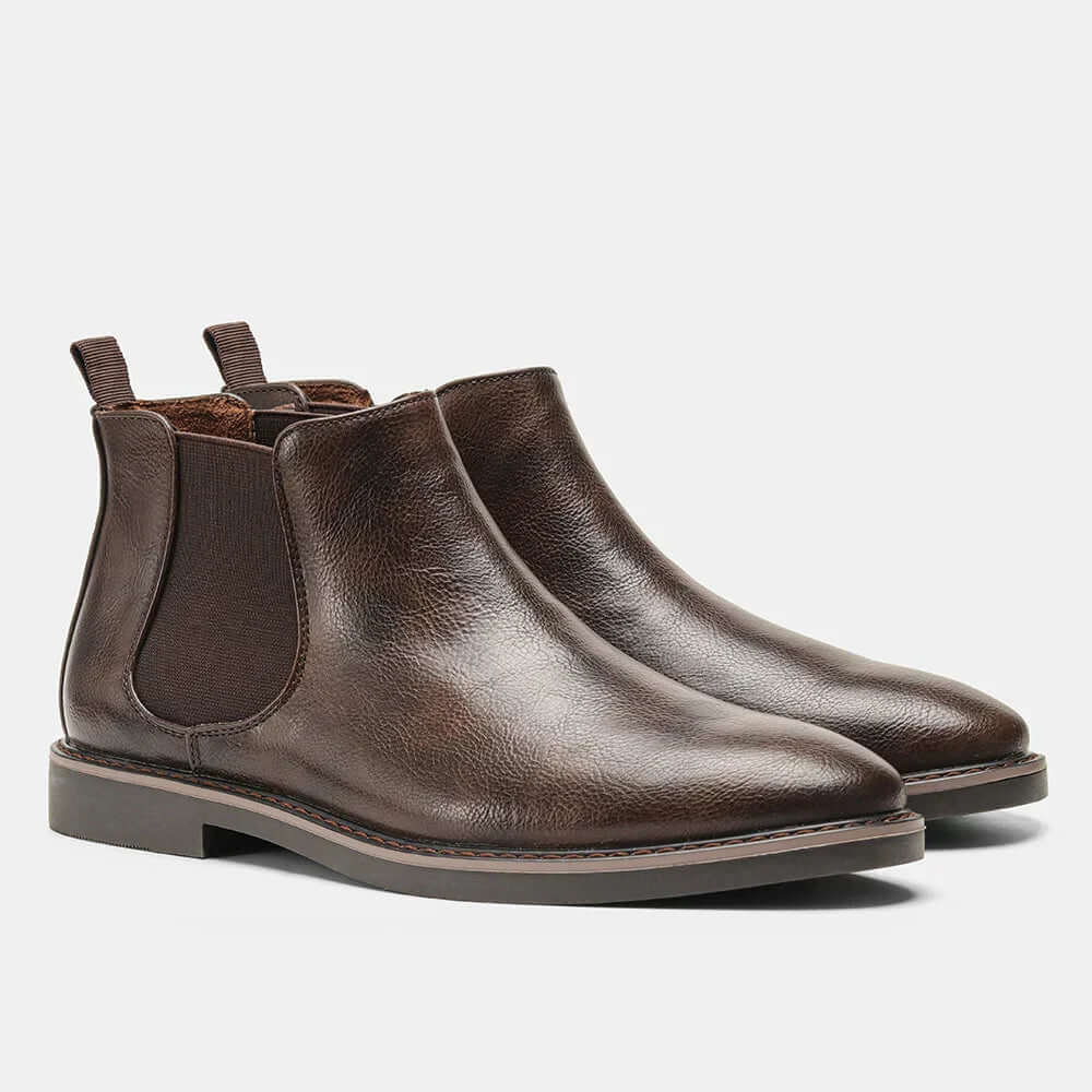 Herren Chelsea Boots Klassisch Leder - Image 6