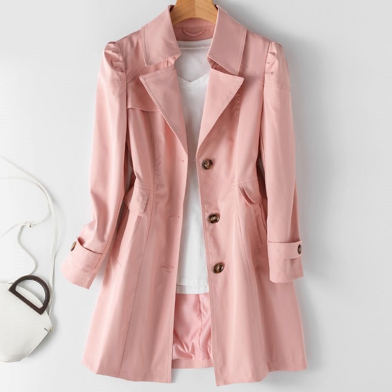 Damen Trenchcoat Klassisch - Image 3