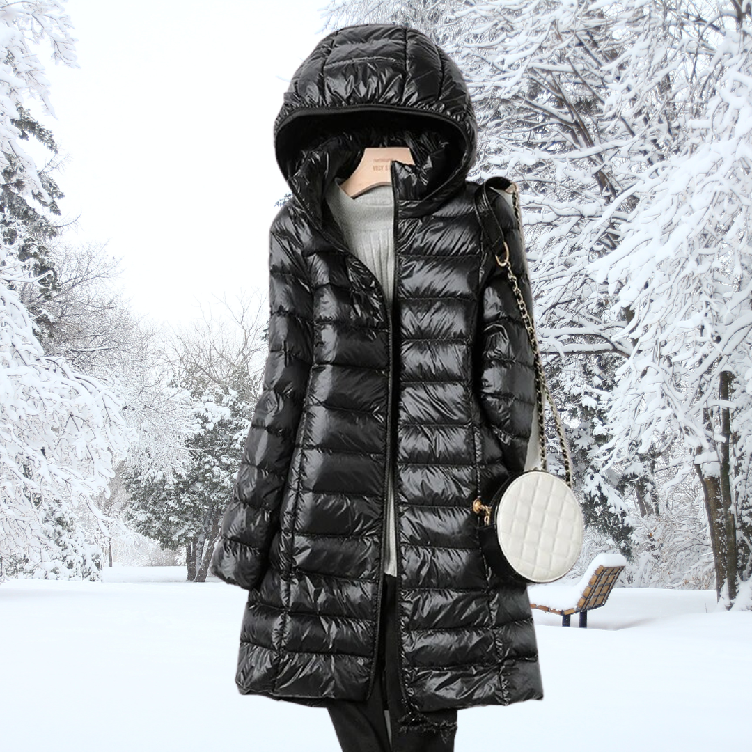 Damen Leichte Jacke Abnehmbare Kapuze - Image 4