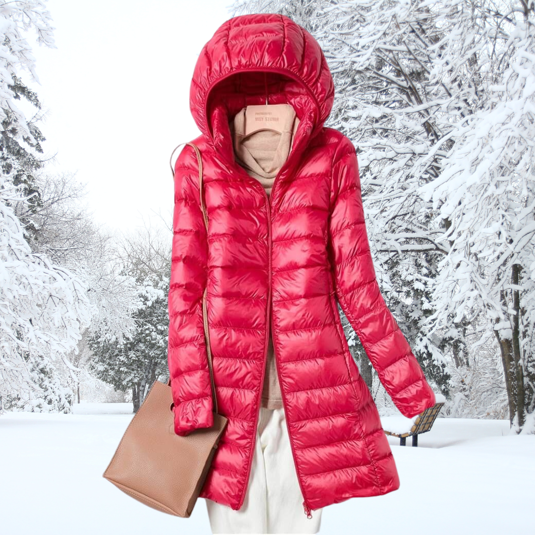Damen Leichte Jacke Abnehmbare Kapuze - Image 5