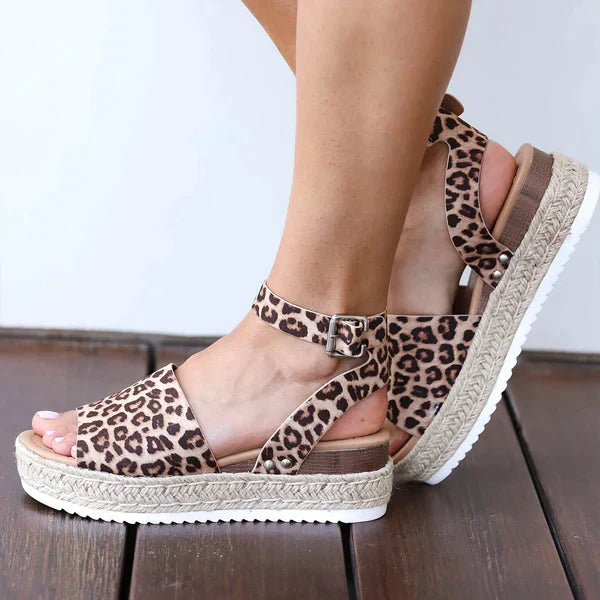 Damen Sommersandalen Flach Bequem Elegant - Image 2