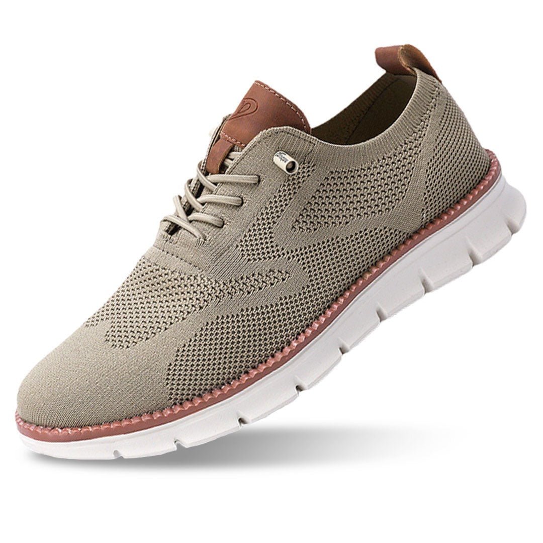 Men's Breathable Knit Sneakers Lightweight Summer Casual