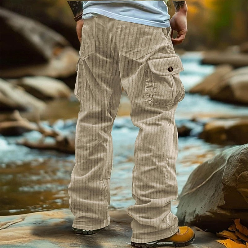 Herren lockere Cargohose mit Gummibund - Image 8