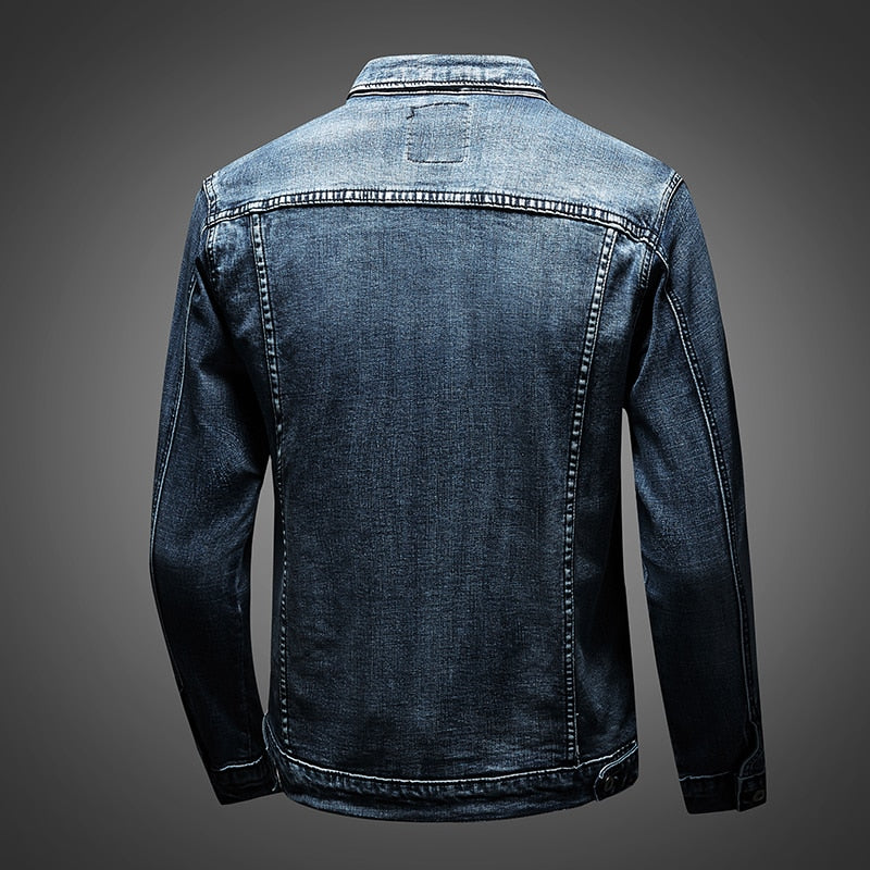 Herren Klassische Denimjacke Winter - Image 2