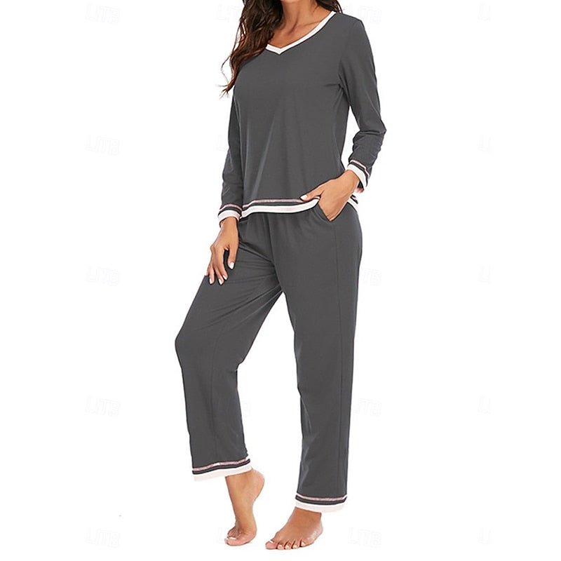 Damen Loungewear Set Zweiteiler bequem - Image 13