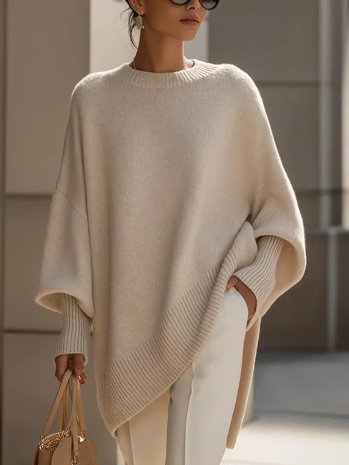 Damen Pullover Elegant Strickpullover Zeitlos