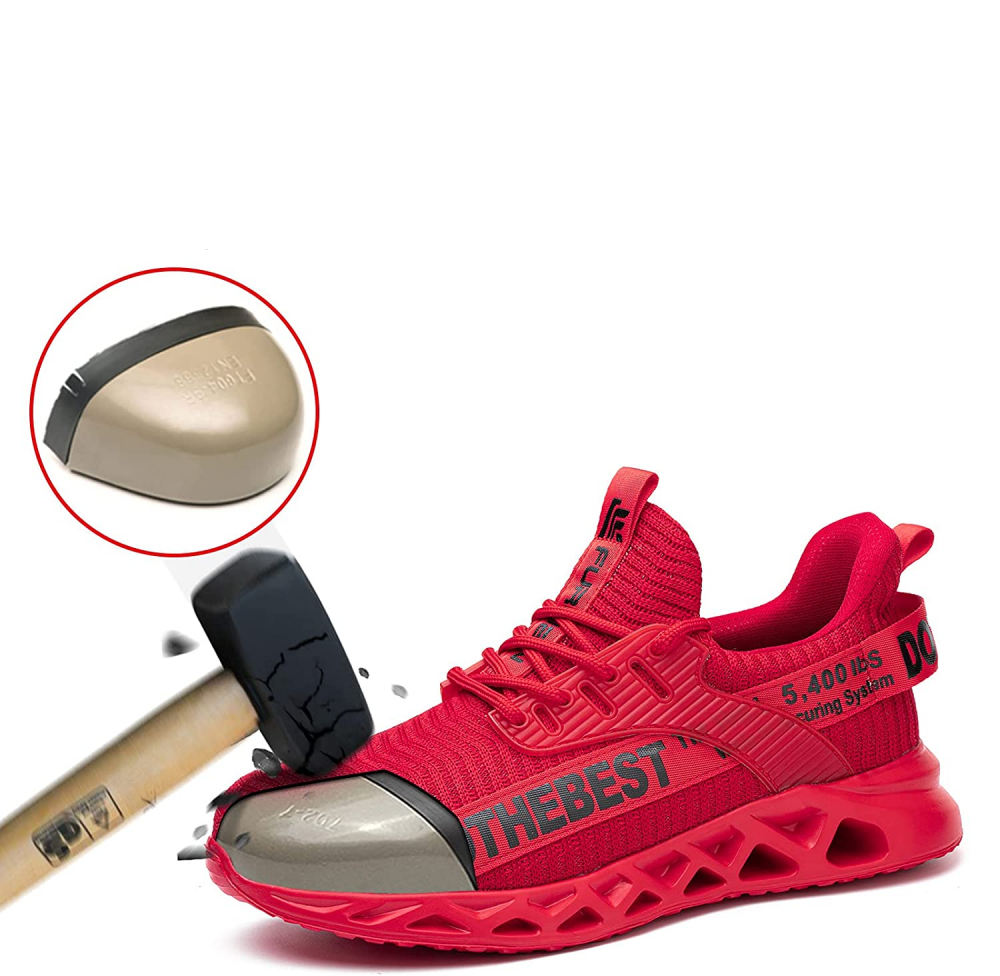 Ultraleichte Atmungsaktive Sicherheitsschuhe Stahlkappe Unisex - Image 2